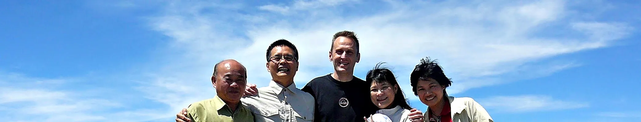 The Holiwave and Netronix teams together in Taiwan, 2007